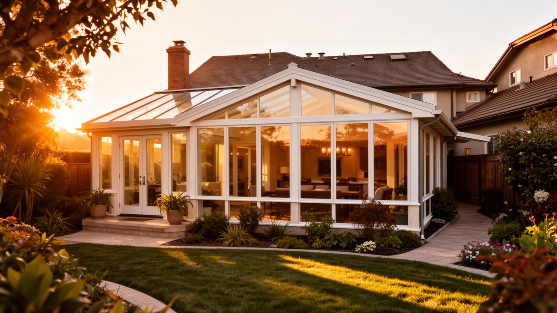 Gable Glass Sunroom