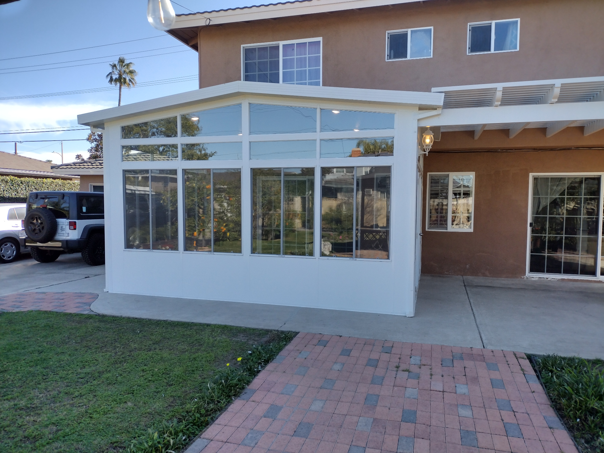 Gable Glass Sunroom Addition